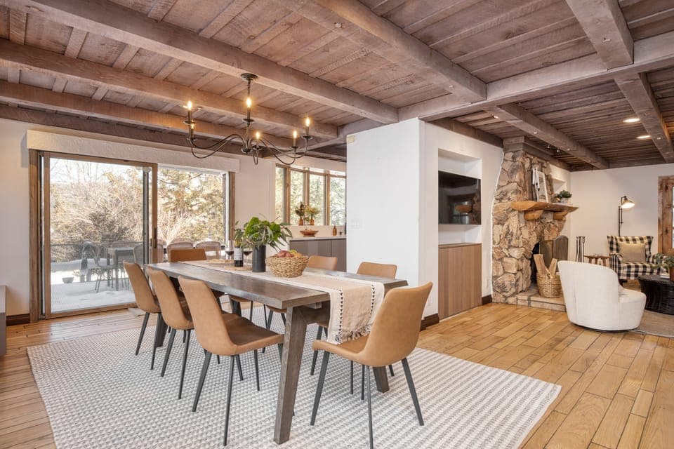 Dining area.
