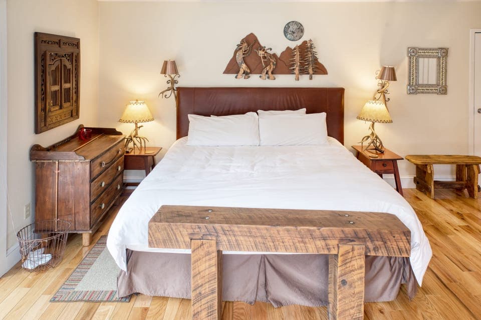 King bed.