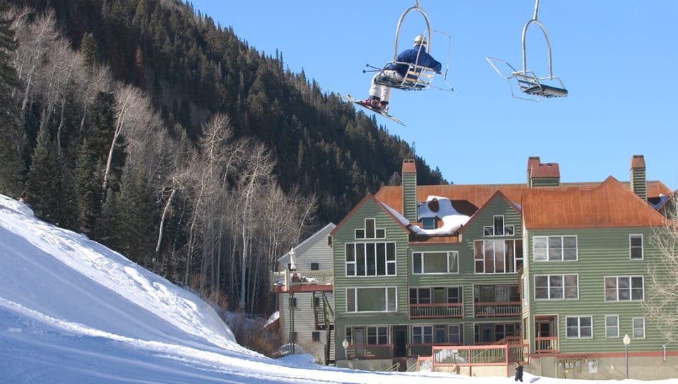 Spectacular mountain views.