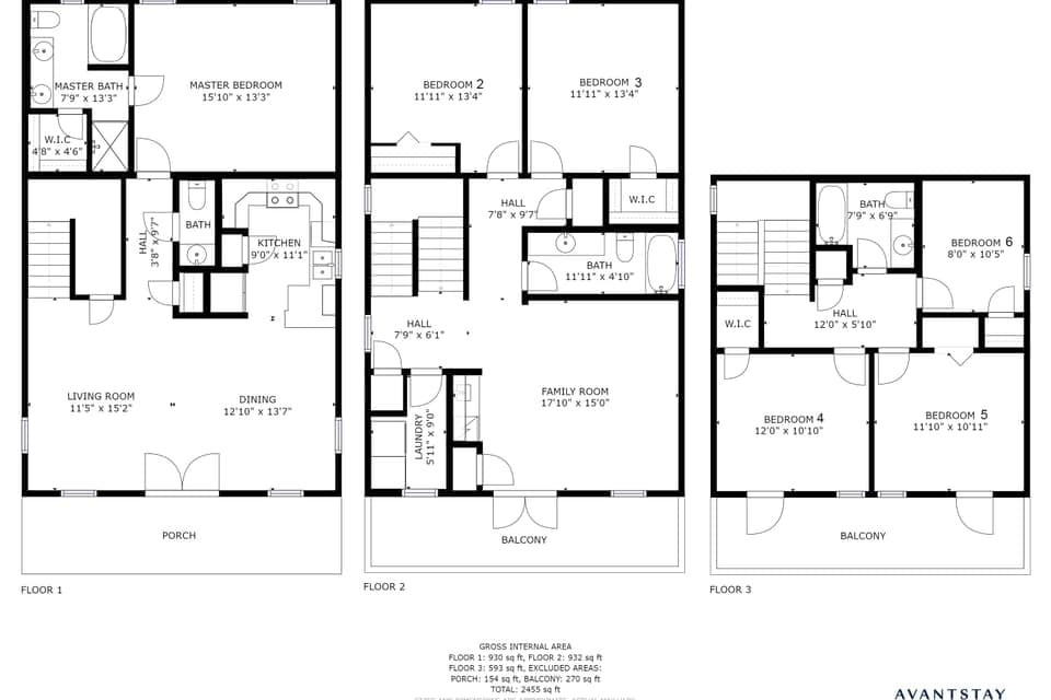 Floor plan of Coral.