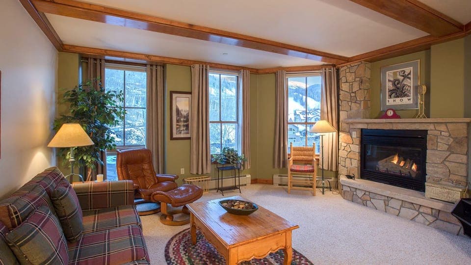 Cozy living area.