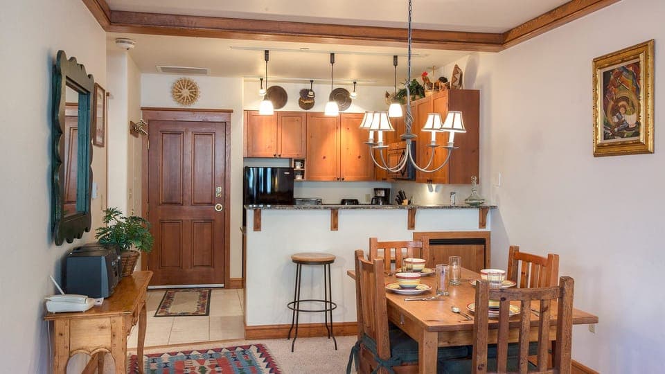 Dining area.