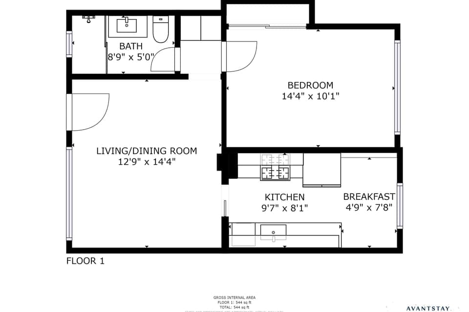 Floor Plan of Seashore X.