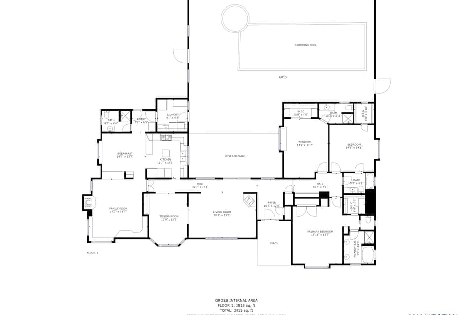 Floor plan.