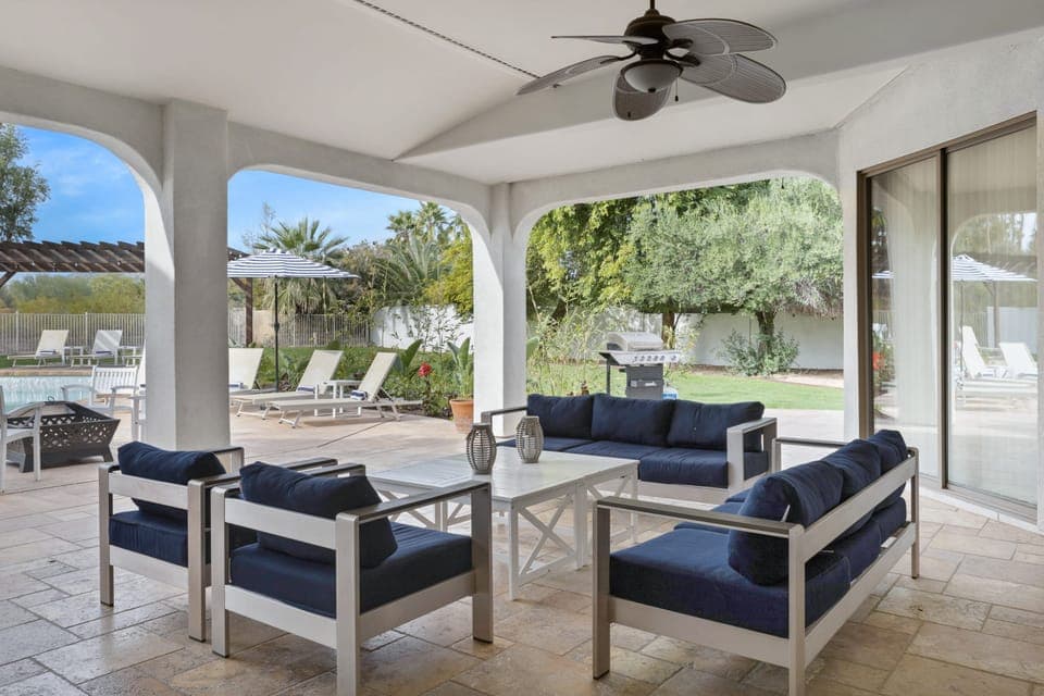Outdoor living.