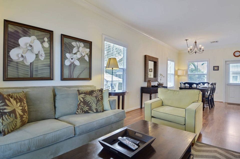 Open floor plan.