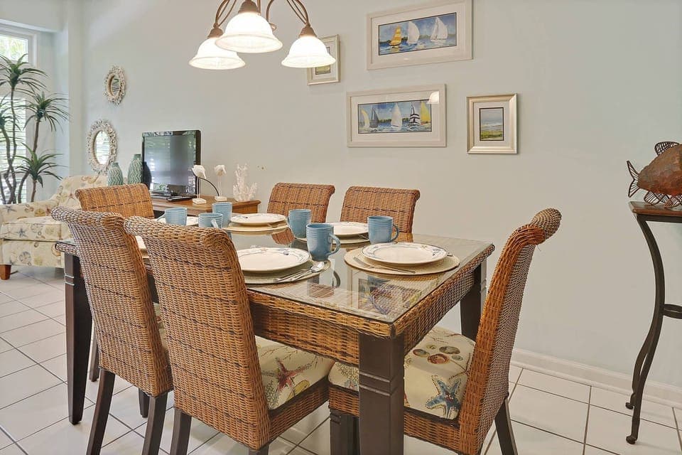 Dining area.