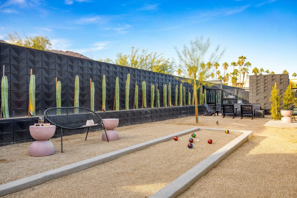 A round of Bocce, anyone? Our court is perfect for fun-filled afternoons.