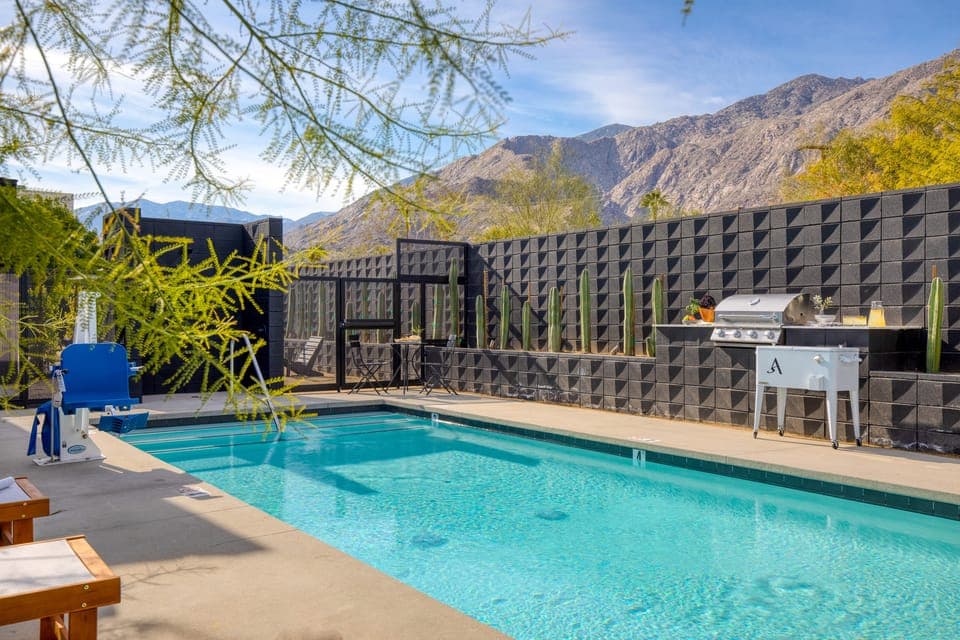 Enjoy access to the luxe communal pool area.