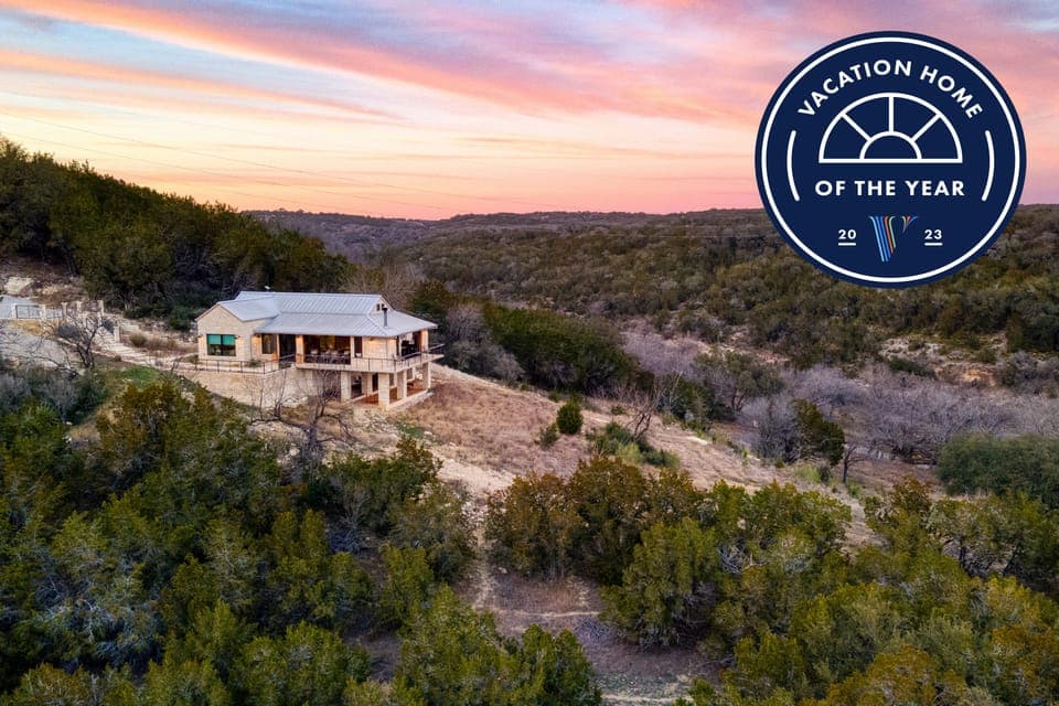 Your private getaway, located right on the Pedernales River.