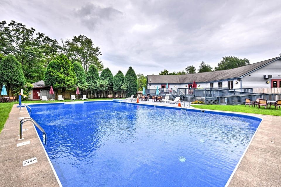 Swimming pool.