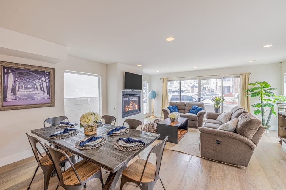 Spacious, open layout.