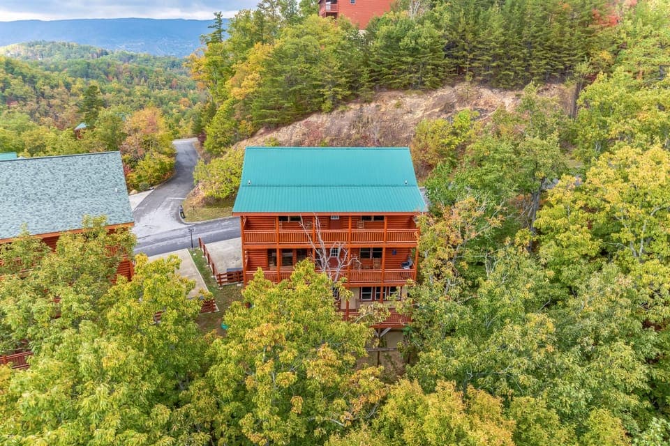 The home is located in Smoky Mountain Ridge Resort