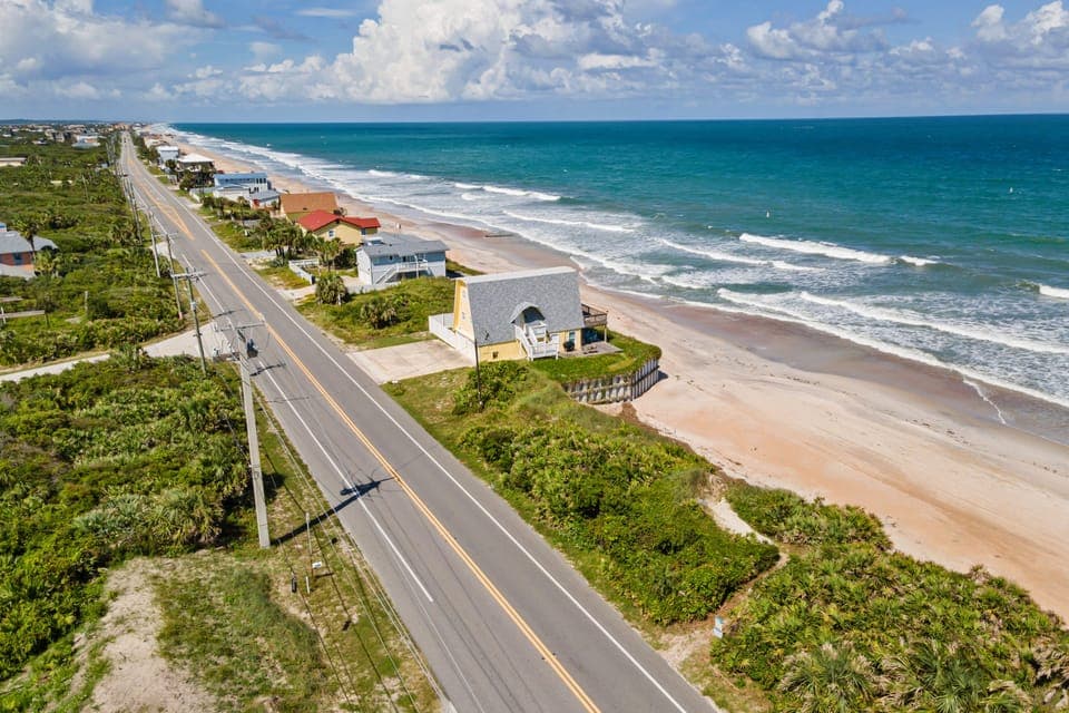 Beach access.