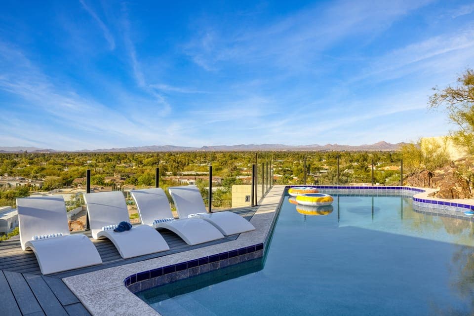 Inviting and spacious living room.