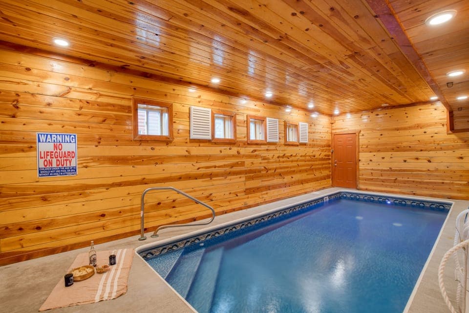 Indoor pool.