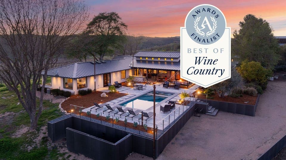 Ultimate outdoor oasis—poolside seating, BBQ, firepit, and multiple dining areas for unforgettable gatherings.