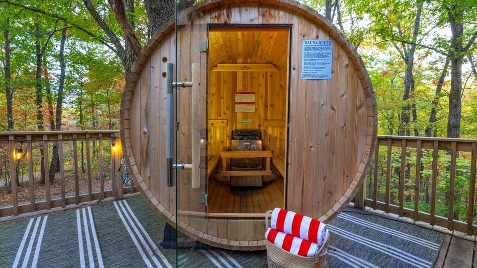 Sauna.