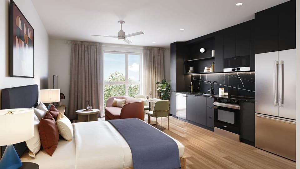 Deluxe king bed studio