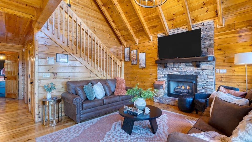 Cozy living space.