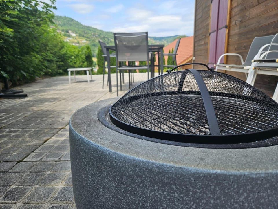 Natural landscape, BBQ facilities