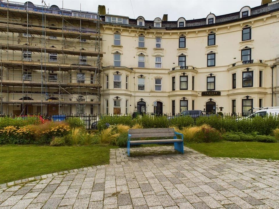 Property building, Garden view