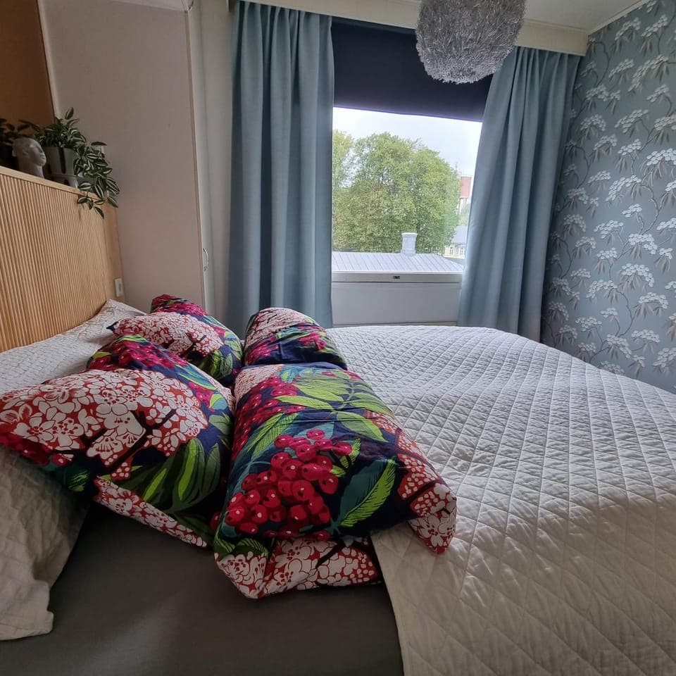 Kodikas ja viihtyisä kaksio keskustassa Apartment in Finland