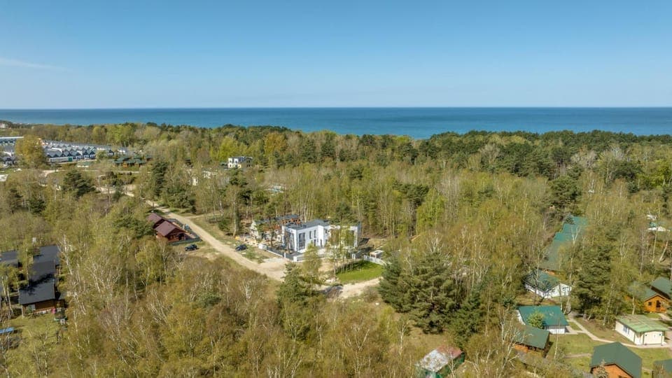 Property building, Spring, Natural landscape, Sea view