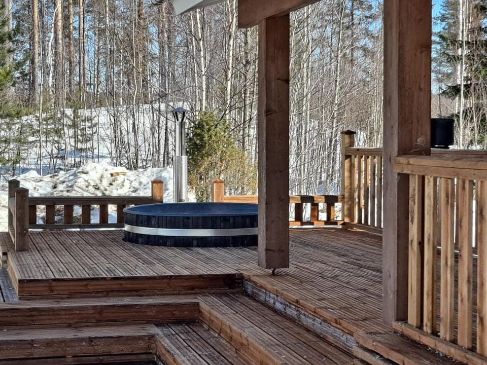 Sauna, Balcony/Terrace, Spa and wellness centre/facilities, Area and facilities, Swimming pool