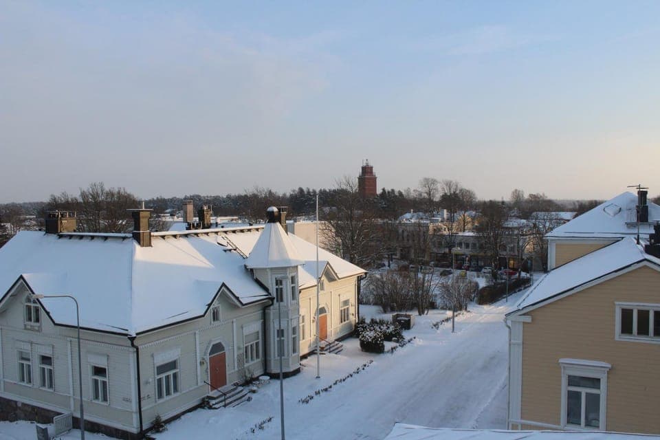 Winter, On site