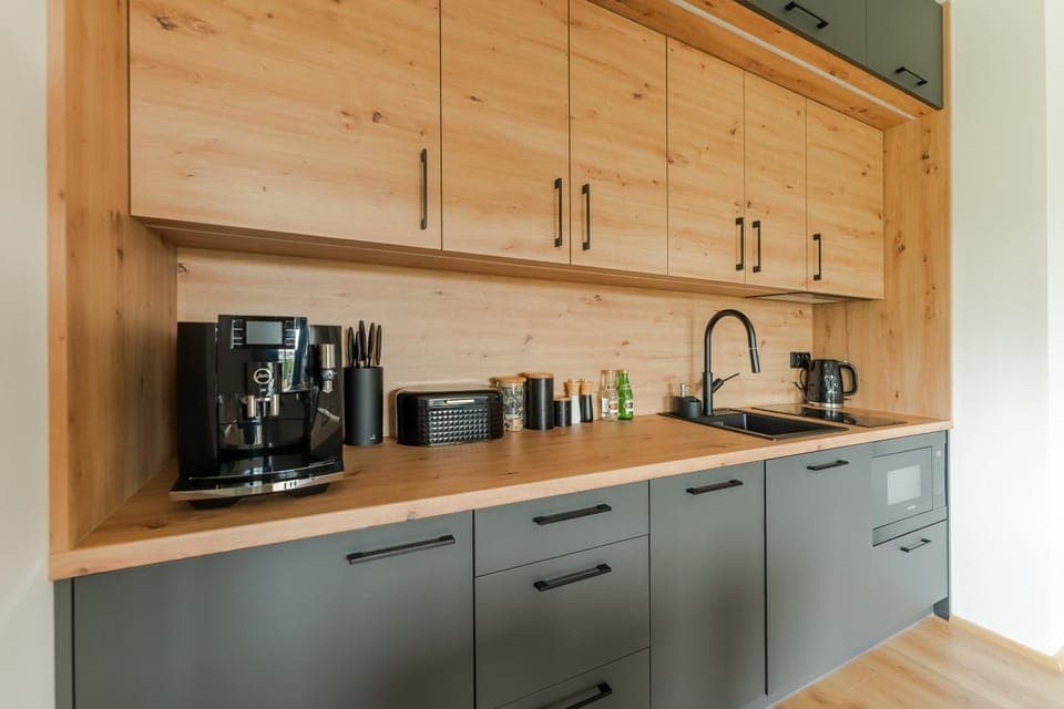 Coffee/tea facilities, Kitchen or kitchenette, minibar, pet friendly, stove