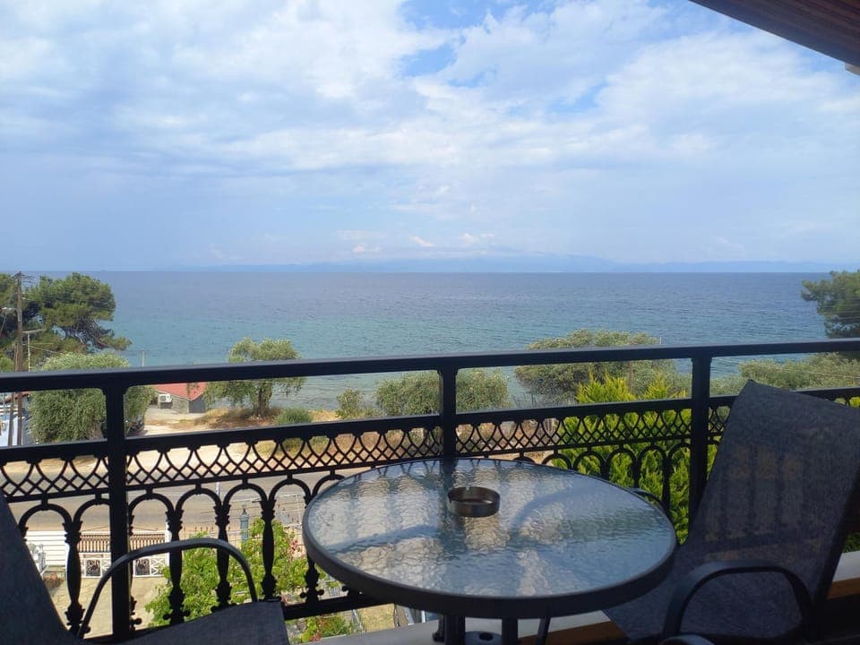 Natural landscape, View (from property/room), Balcony/Terrace, Sea view