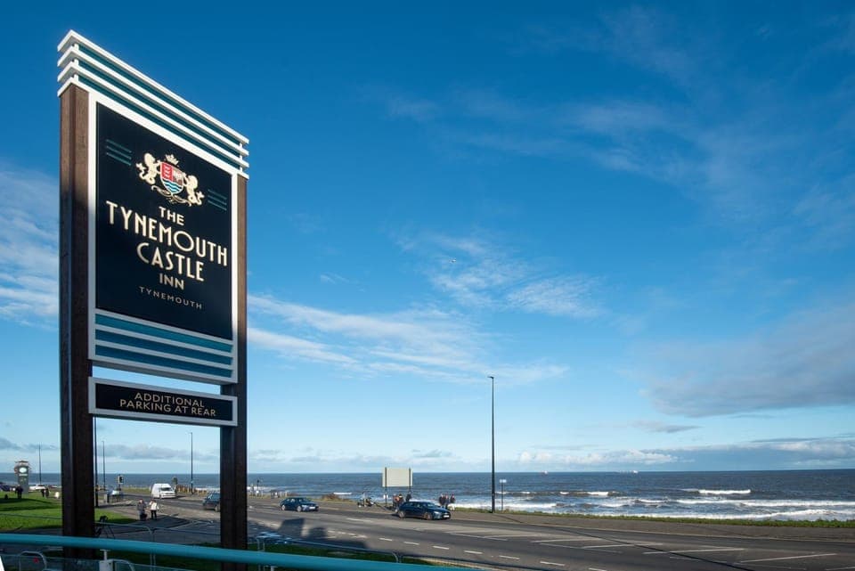 Day, Property logo or sign, Neighbourhood, Natural landscape, View (from property/room), Logo/Certificate/Sign, Sea view, Street view