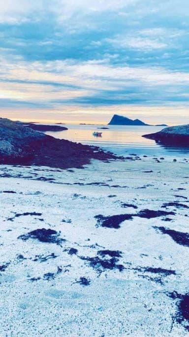 Natural landscape, Beach, Mountain view, Sea view