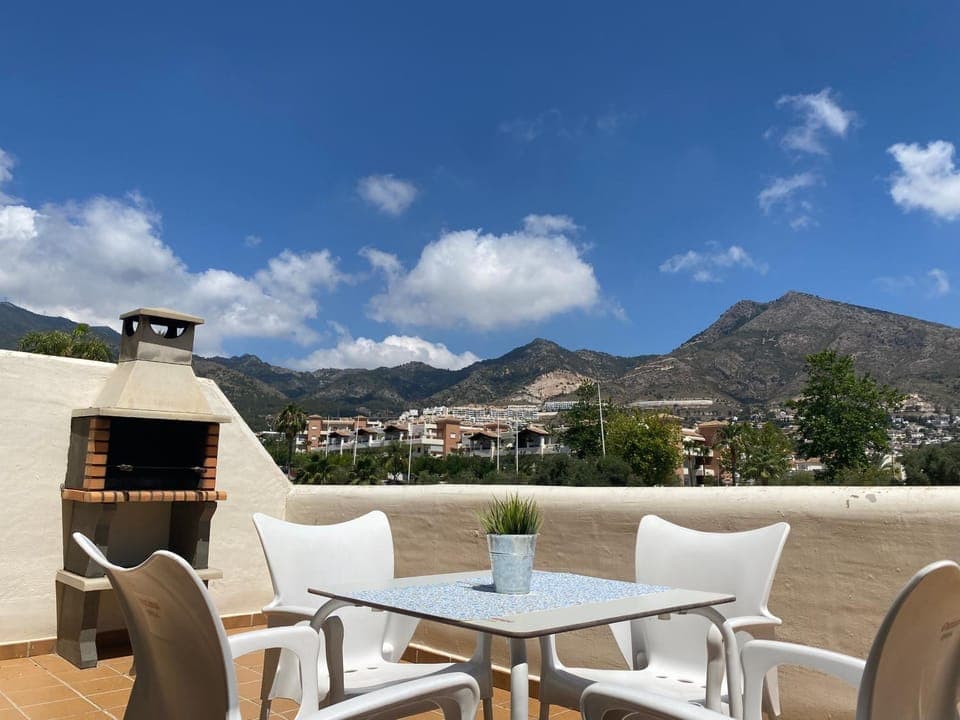 Patio, Day, Natural landscape, View (from property/room), Balcony/Terrace, Seating area, Mountain view