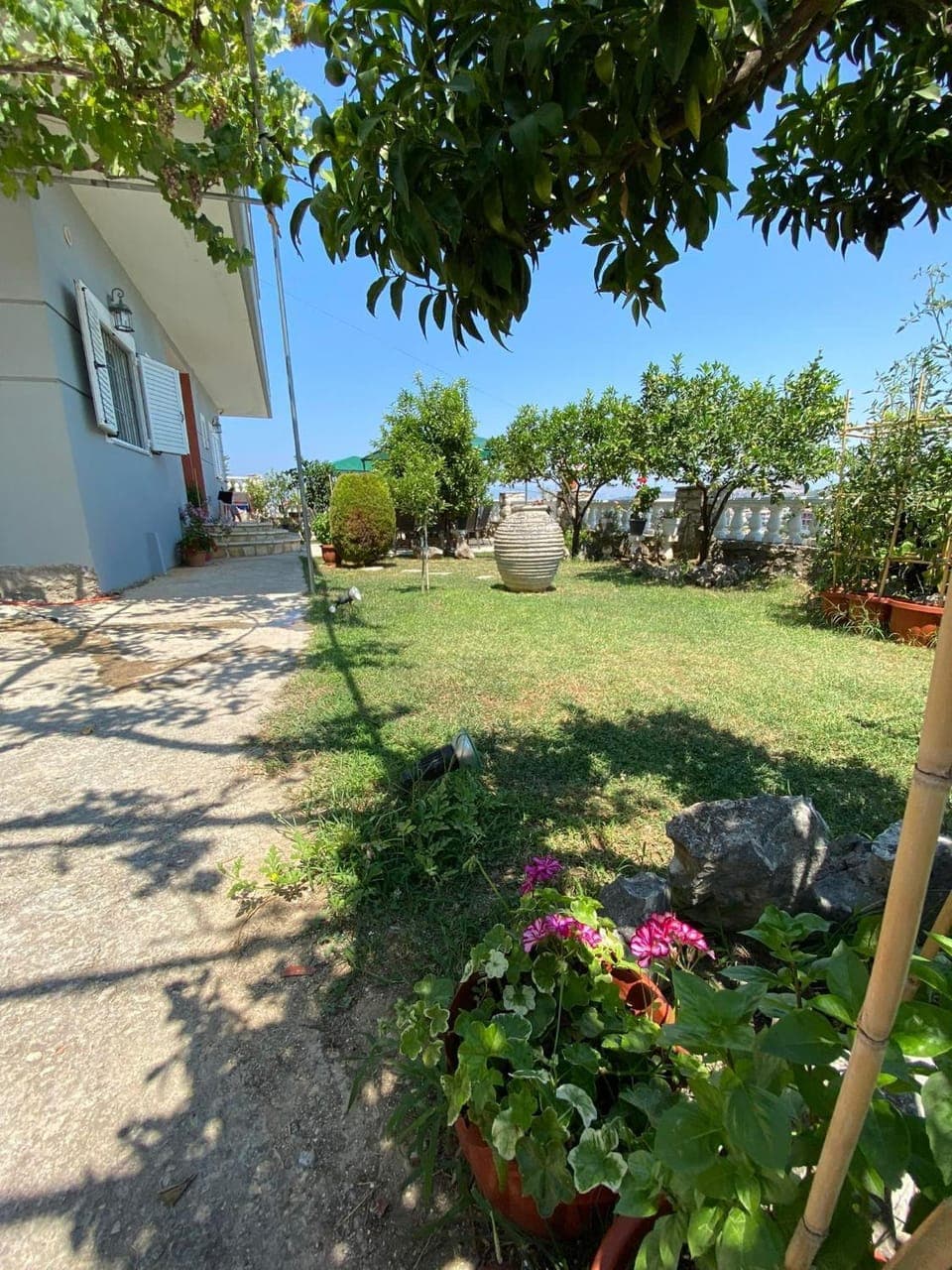 Property building, Natural landscape, Garden, Garden view