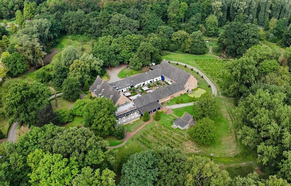 Property building, Day, Neighbourhood, Natural landscape, Bird's eye view