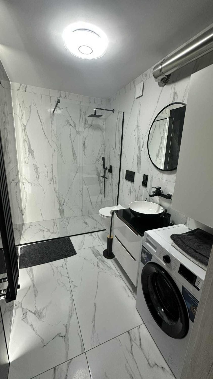 Shower, Bathroom, washing machine