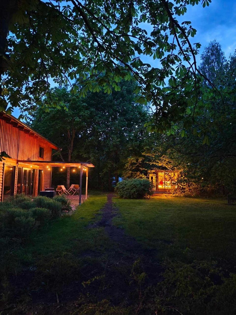 Garden, Sauna, Seating area