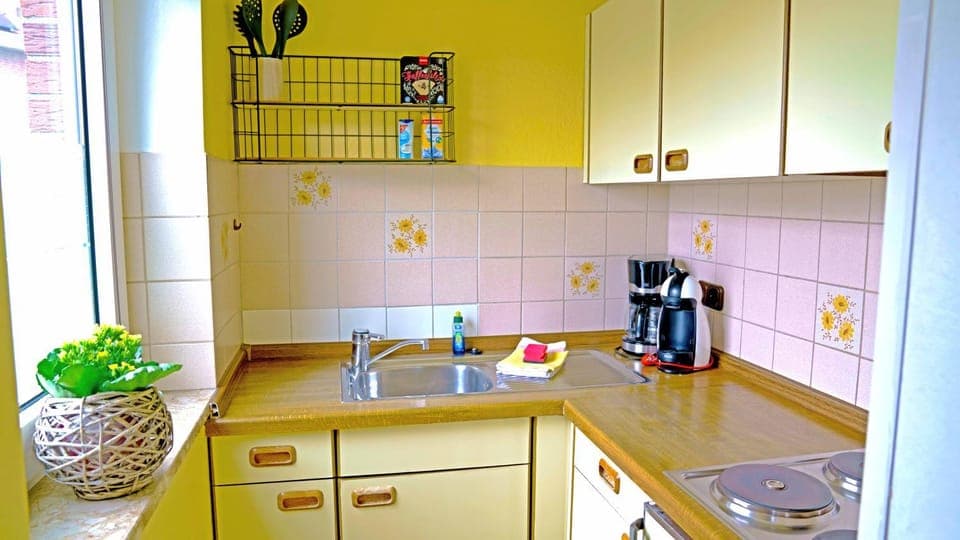 Kitchen or kitchenette, kitchen