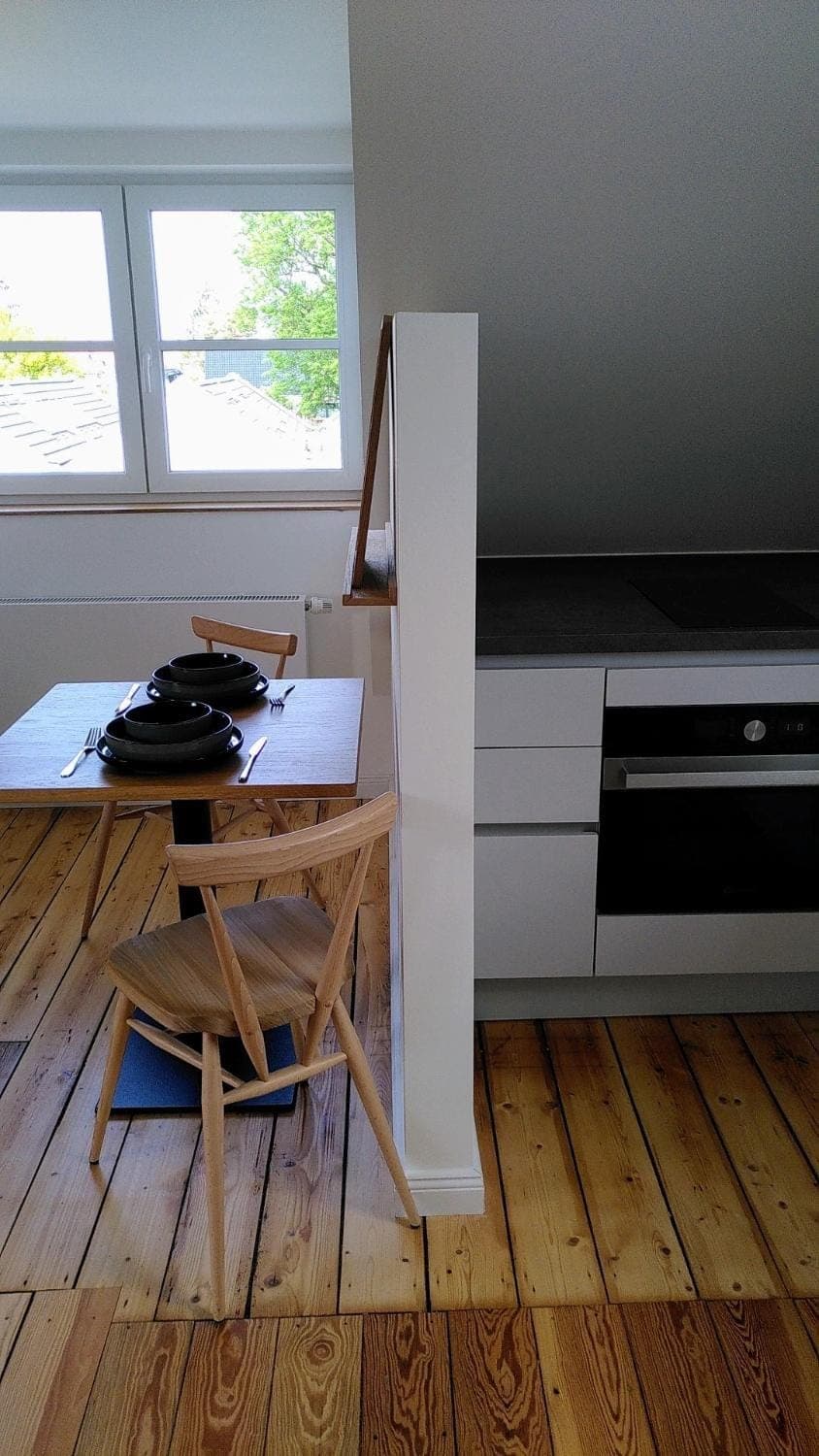 Kitchen or kitchenette, Dining area, minibar, pet friendly, stove