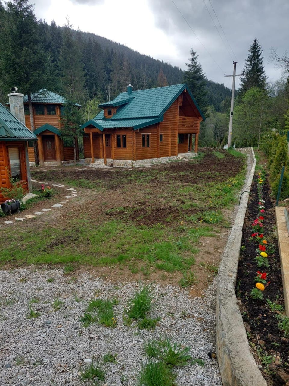 Property building, Spring, Mountain view