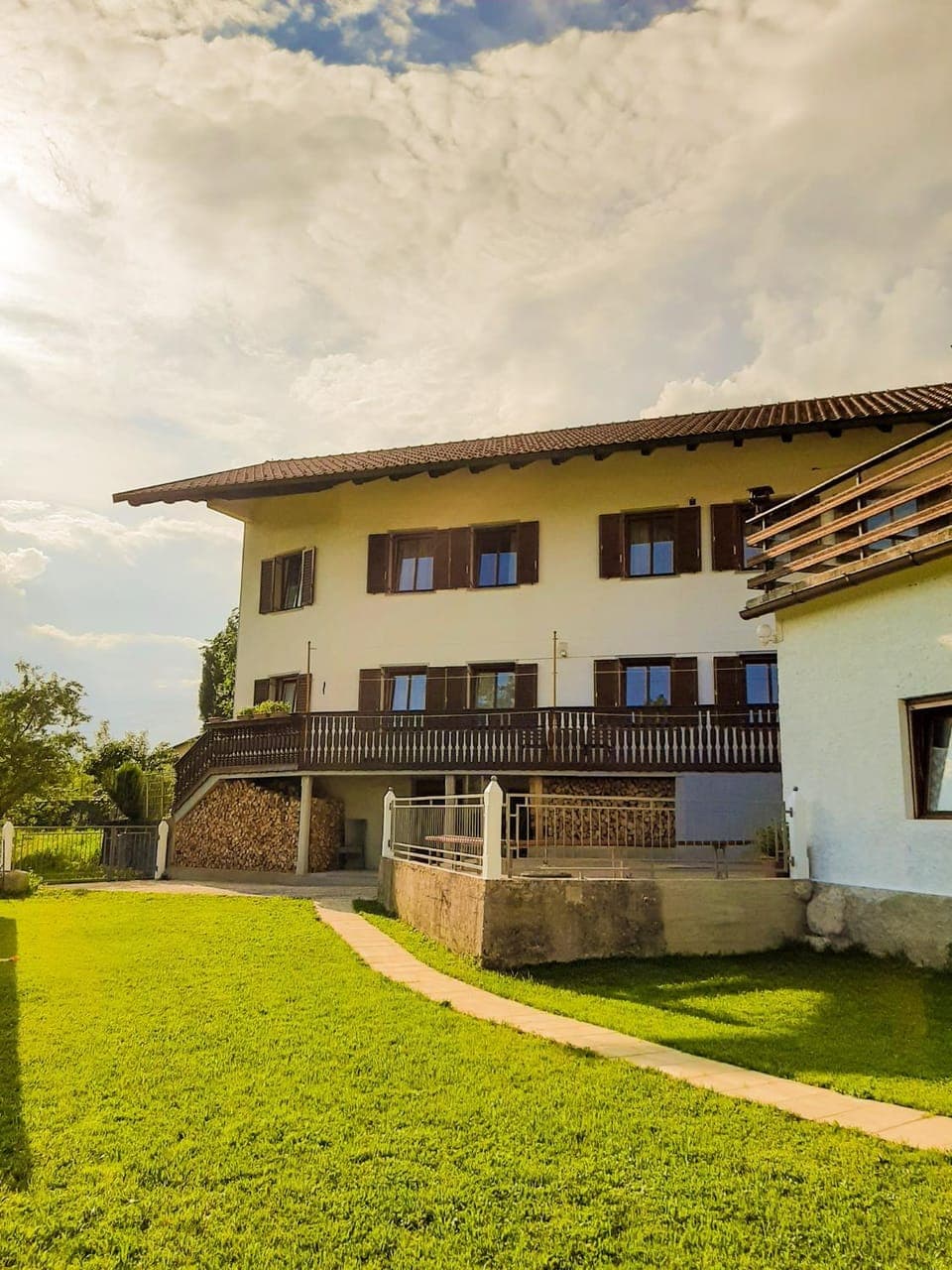 Property building, Garden, Garden view