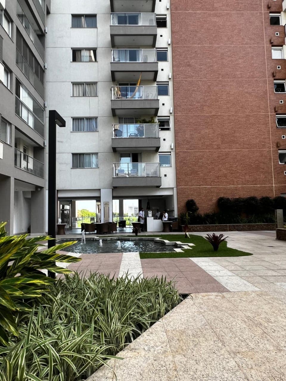 Property building, Garden view