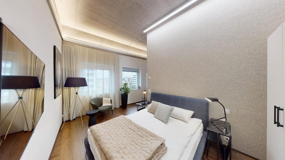 Bed, Bedroom