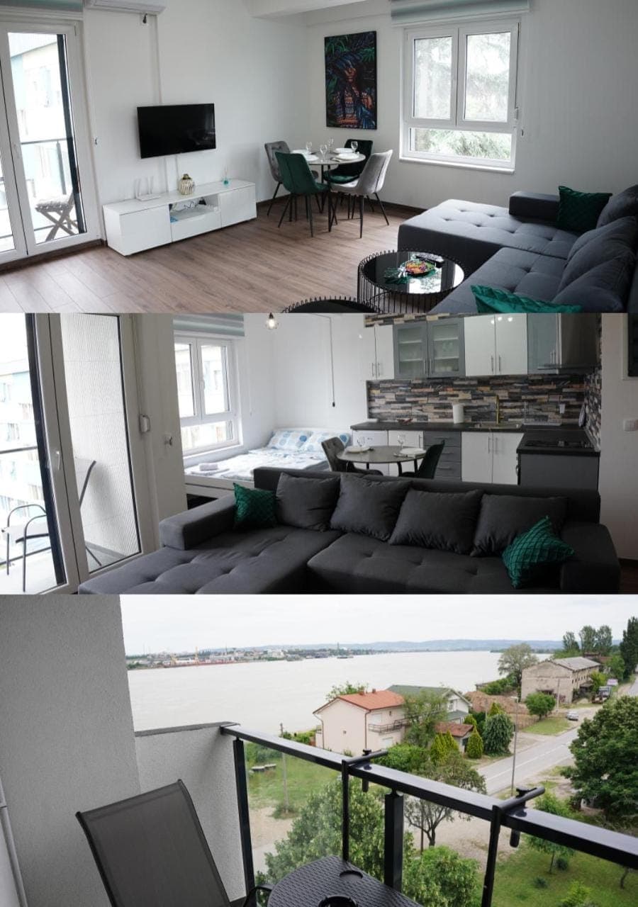 View (from property/room), Balcony/Terrace, Living room
