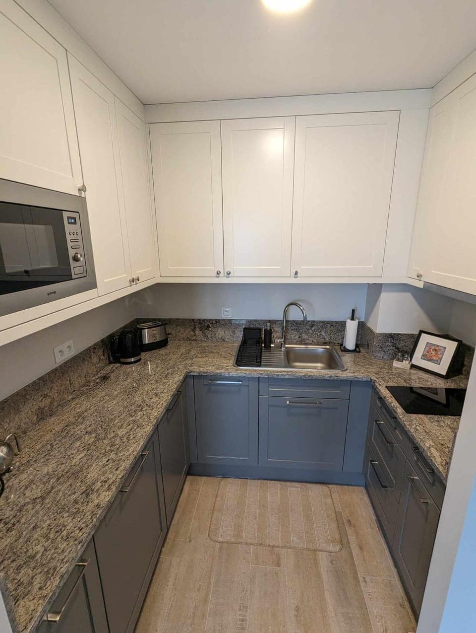 Kitchen or kitchenette, dishwasher, minibar, stove, toaster