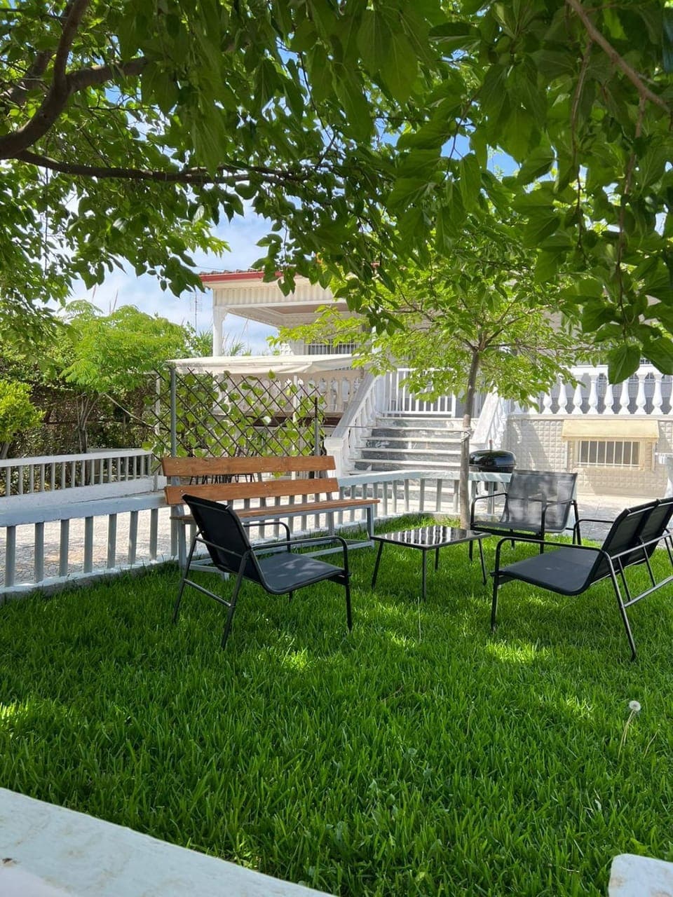 Patio, Natural landscape, Garden, Garden view