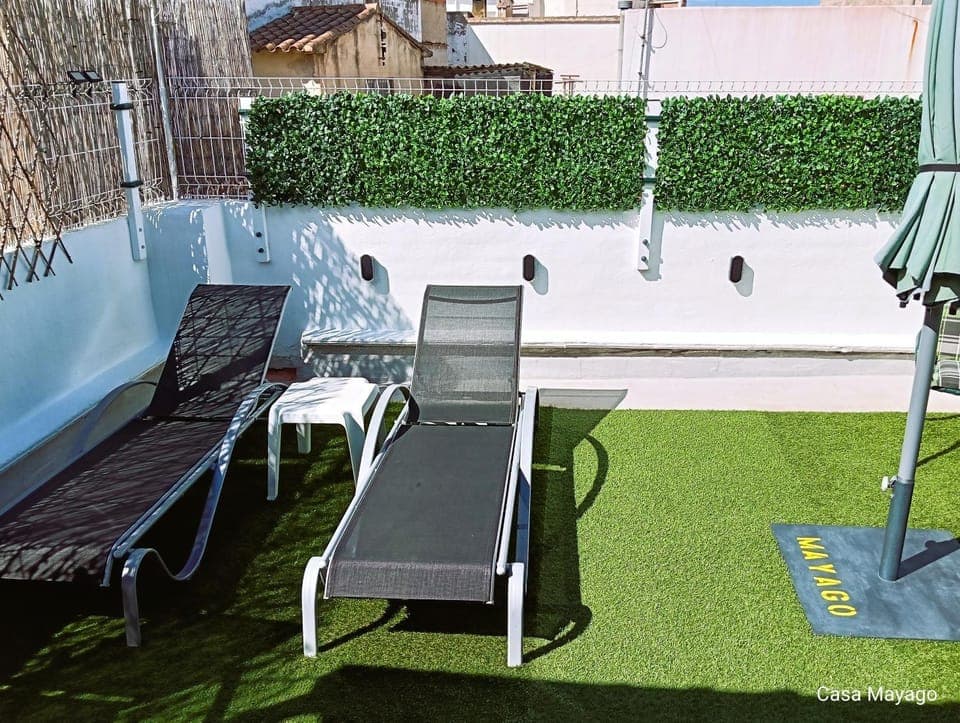 Spring, Day, Solarium, Balcony/Terrace, Decorative detail, sunbed
