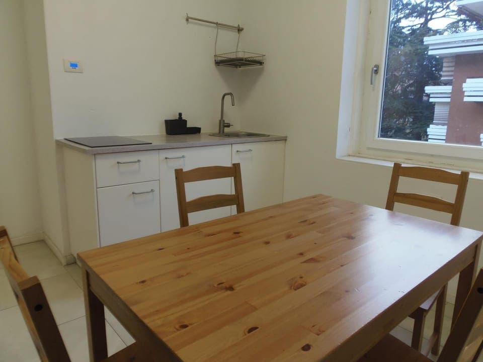 Kitchen or kitchenette, kitchen